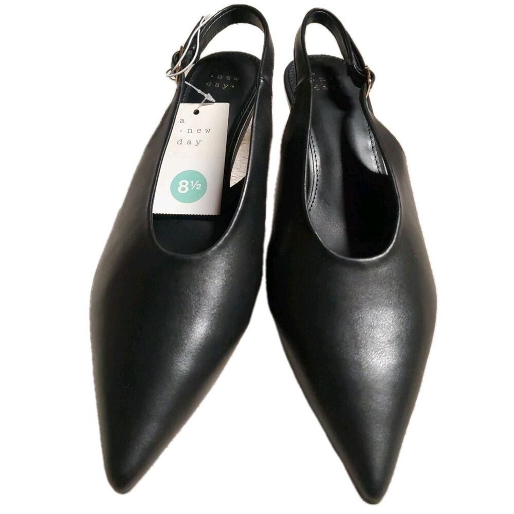 Women Samantha Heels with Memory Foam Insole – A New Day Black